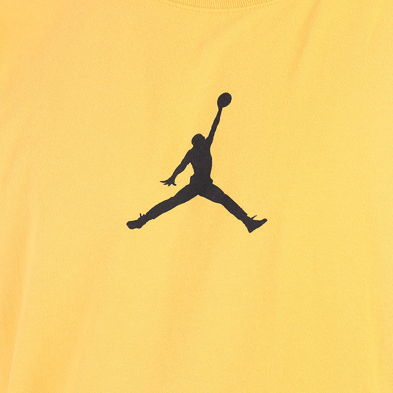 мужская желтая футболка Jordan Jumpman Short-Sleeve T-Shirt CW5190-781 - цена, описание, фото 2